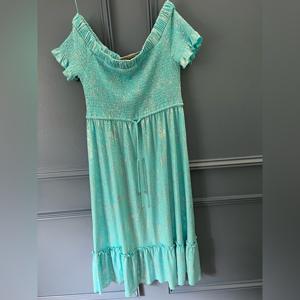 SOLD😍Michael kors dress turquoise blue